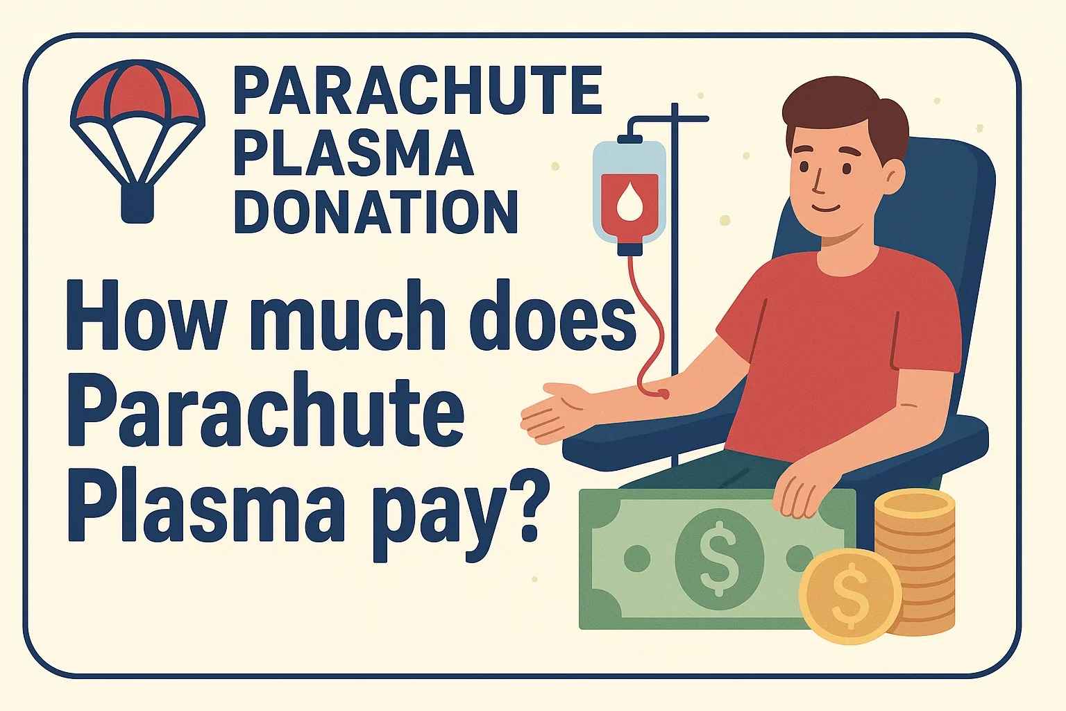 Parachute Plasma Donation: Locations, Payment.