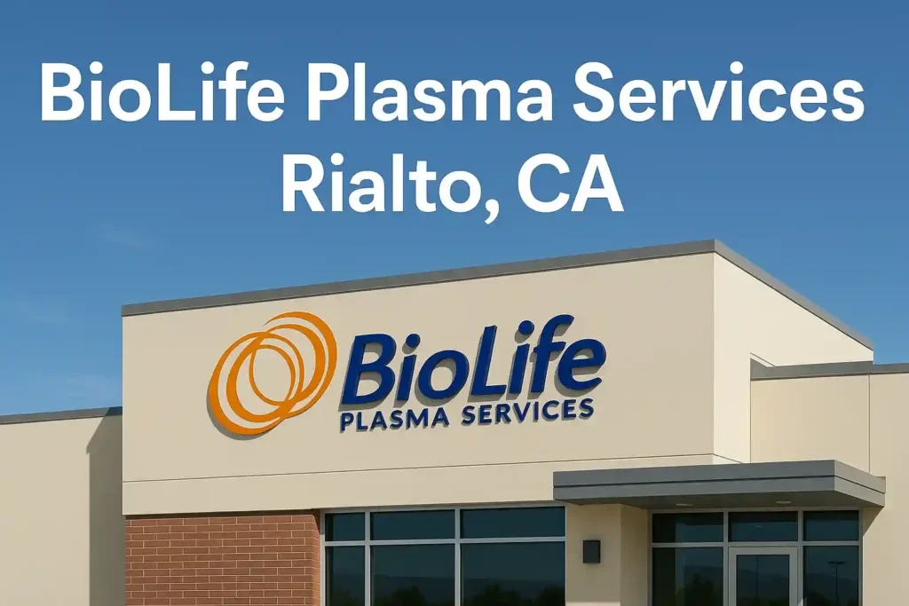 BioLife Plasma Services in Rialto, California
