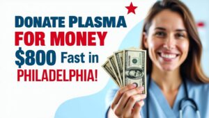 Donate Plasma for Money Philadelphia
